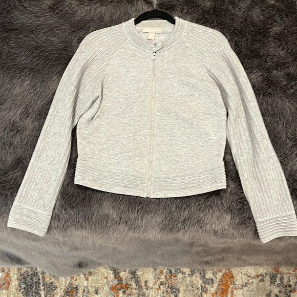 Banana Republic gray cardigan jacket - Picture 1 of 6